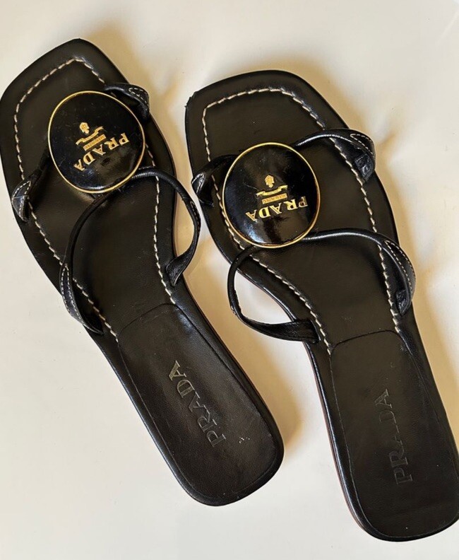 [PRADA] Flip-flops ビーチ サンダル PRADA Women's Flip Flops for sale - eBay
