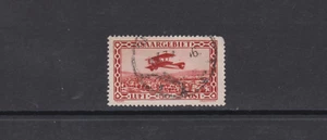 Saargebiet 126 V " Flugpostmarke 1928 " deutlicher Plattenfehler BPP-geprüft - Picture 1 of 2