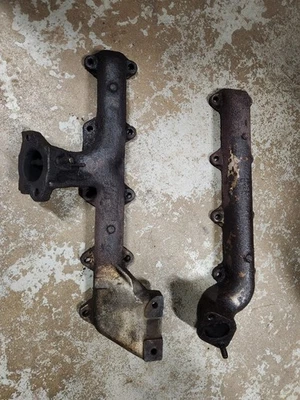 1956 57 58 59 60 Plymouth Dodge Poly colectores de escape 277 301 318 326 Mopar Foto 1 de 4