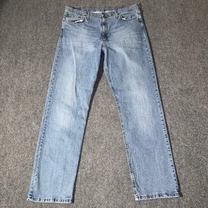 Pantalones de mezclilla Wrangler para hombre talla 38x34 lavado claro calce relajado pierna recta - Imagen 1 de 17