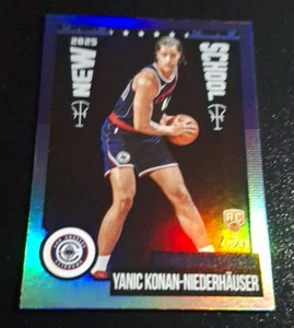 2025-26 TOPPS BASKETBALL ROOKIE NEW SCHOOL SP #NS-30 YANIC KONAN-NEIDERHAUSER RC - Picture 1 of 2