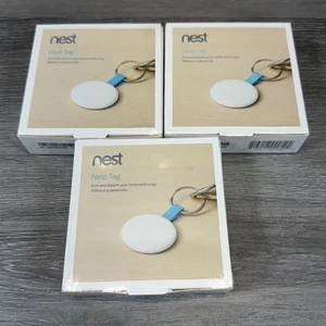 Lot of 3 Google Nest Tags White H13000ES New Sealed - Picture 1 of 5