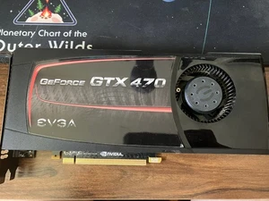 EVGA GeForce GTX 470 GDDR5 1.2GB GDDR5 PCIe GPU - Picture 1 of 2
