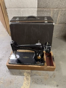Máquina de coser eléctrica de alta resistencia Singer 201k necesita motor - Imagen 1 de 10