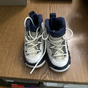 Size 4c Jordan 9 Retro Pearl Blue 401812-145 - Picture 1 of 5