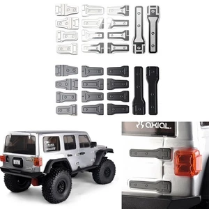 2 Colors Car Door DIY Hinges Tailgate Decoration For SCX6 Wrangler 1/6 RC Car - Picture 1 of 24