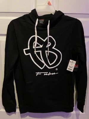 FUBU - Hoodie Mens Small Black Pullover Sweatshirt  Y2K (Walmart)   - Image 1 of 4
