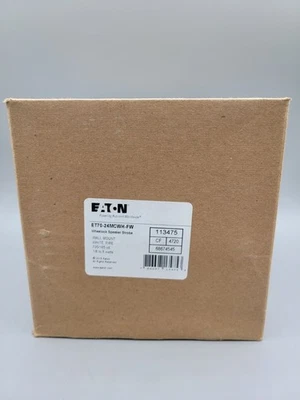 NEW EATON ET70-24MCWH-FW Wheelock Speaker Strobe Fire Alarm White 113475 - Image 1 of 4