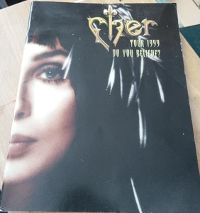 CHER DO YOU BELIEVE? CONCERT PROGRAM TOUR BOOK 1999 Vintage - Picture 1 of 4