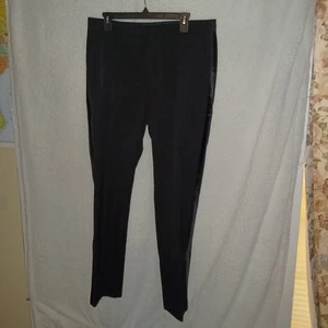 Pantalones de esmoquin Kenneth Cole Reaction 35X32 para hombre negros mezcla de polietileno Techni-cole (CZ) - Imagen 1 de 11