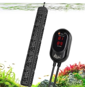 Riscaldatore per Acquario, Riscaldatore per Serbatoio Pesci 500w con Controller Esterno 59-93°F,... - Foto 1 di 6