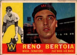 1960 Topps #297 Reno Bertoia - Picture 1 of 2