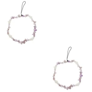 Set of 2 Handy Kabel Telefon Dekorationen Lanyards Zum Aufhängen Von Telefonen - Zdjęcie 1 z 12