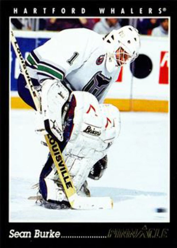#31 Sean Burke - Hartford Whalers - 1993-94 Pinnacle Hockey - Image 1 of 1