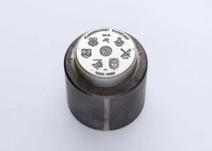 Sello histórico en relieve Fliegerhorst Wunstorf escudo moneda única medalla n.º - Imagen 1 de 1