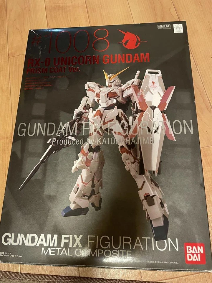 Abrigo prisma unicornio Gundam figuration metal compuesto rx-0 versión #1008 Foto 1 de 4