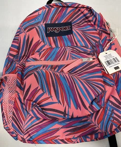 �️Mochila JanSport Cross Town con palma punteada 🙂 - Imagen 1 de 4