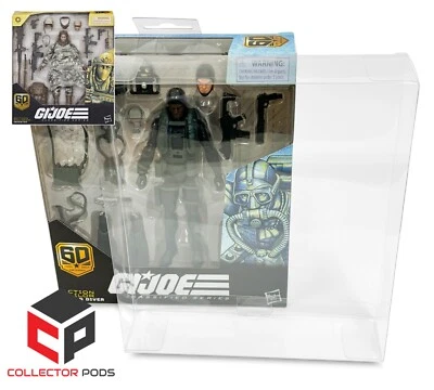(1) Caja Protector G.I. JOE CLASIFICADO 60 Aniversario Acción Soldado Infantería Foto 1 de 4