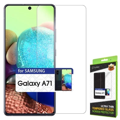 Cellet Premium 0.3mm Tempered Glass Screen Protector for Samsung Galaxy A71 - Image 1 of 4