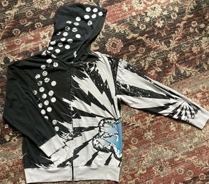 white fox racing moletom com capuz