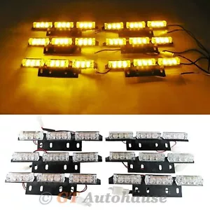 All Amber High Power Emergency 54-LED Safety Construction Truck Strobe Lamp - Picture 1 of 1
