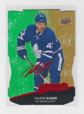 17/18 UD MVP Toronto Maple Leafs Nazem Kadri Colors and Contours card #19