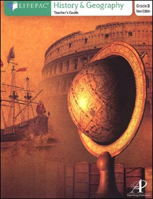 Alpha Omega Lifepac History & Geography, Grade 3, Teacher's Guide / Manual NEW! - Image 1 of 1
