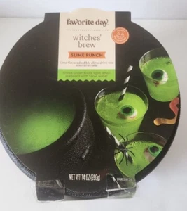 Punzón con sabor a lima verde cerveza de brujas de Halloween - 14 oz con caldero NUEVO - Imagen 1 de 6