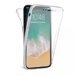 Funda Completa 360 Transparente TPU Gel Transparente para Apple iPhone 11 6.1 pulgadas - Imagen 1 de 3