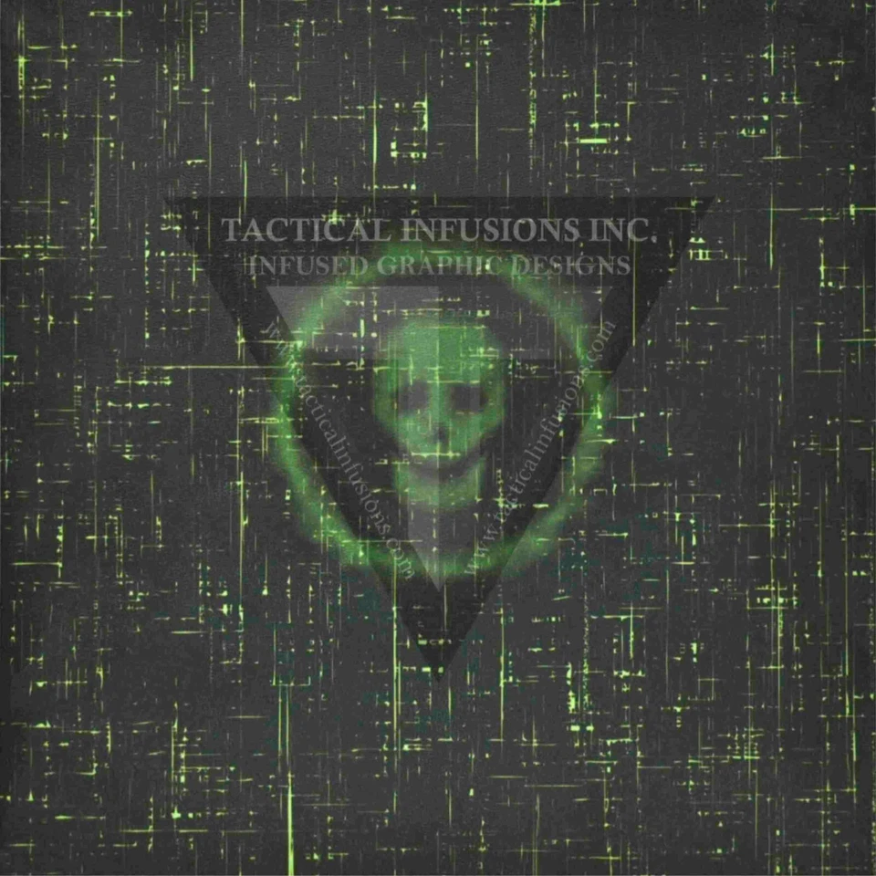 Kydex Toxic Skull 11 7/8" x 7 7/8" Foto 1 de 1