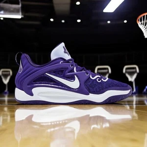 Zapatillas Nike KD15 Court púrpura, talla 9 DX6648-500 - Imagen 1 de 5