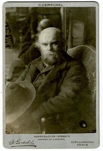 Paul VERLAINE - Originalfotografie - Eines der letzten Porträts des Dichters. - Bild 1 von 2