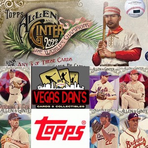 2022 Topps Allen & Ginter PITCHING A GEM Insert Singles HOF Complete The Set!