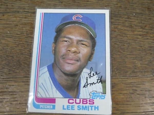 1982 Topps #452 Lee Smith Cubs Baseballkarte NEUWERTIG - Bild 1 von 5