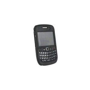 Bouclier de protection caoutchouté sans filXGroup pour Blackberry 8530/8520 - Noir