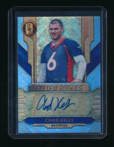 Chad Kelly 2017 Panini Gold Standard Golden RC automático platino #/49 Denver Broncos - Imagen 1 de 1