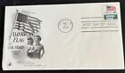 US FDC #1338a  American Flag  Coil 1969.  Unaddressed and Unsealed.