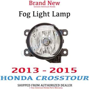 2013 - 2015 Honda CROSSTOUR Genuine OEM Fog Light Lamp Driver Passenger - Picture 1 of 3