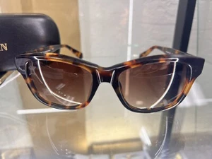 Balmain Sunglasses in tortoise color BL2039 Women’s Authentic With Case - Picture 1 of 9