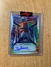 2023 Leaf Metal - Zach Harrison - Tie Dye Wave Proof Auto 1/1
