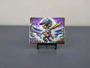NEW YORK YANKEES ZOMBIE BASEBALL SPIELER METALL HALLOWEEN DEKOR MINI SCHILD ORNAMENT - Bild 1 von 2