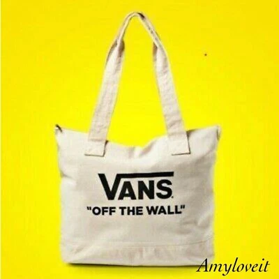 Bolso de Mano Vans Family Grande con Cremallera Lona Nuevo Foto 1 de 2