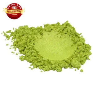 GREEN APPLE MICA COLORANT COSMETIC GRADE PIGMENT by H&B Oils Center 2 OZ - Picture 1 of 12
