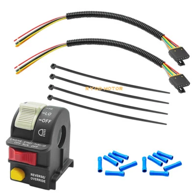 Kit de interruptor de guidão e chicote de fios para Polaris Sportsman 570 600 800 850 1000 - Imagem 1 de 4