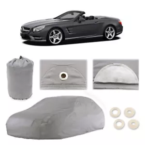 Mercedes-Benz SL550 4 Layer Car Cover Fit Outdoor Water Proof Rain Snow Sun Dust - Foto 1 di 1