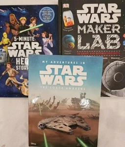Star Wars Children's/Kids Book Lot Of 3 Large Hardcover Books. Illustrated *** - Bild 1 von 23