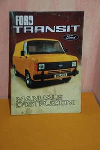 FORD TRANSIT LIBRETTO USO MANUTENZIONE 1/1980 - Foto 1 di 3
