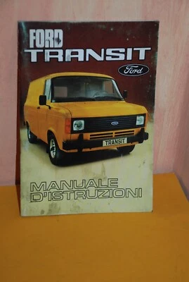 FORD TRANSIT  LIBRETTO USO MANUTENZIONE   1/1980 - Immagine 1 di 3
