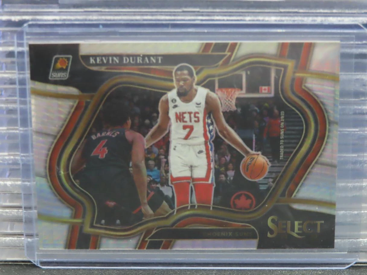 2022-23 Select Kevin Durant Courtside Lucky Envelopes Prizm #5/8 Suns
