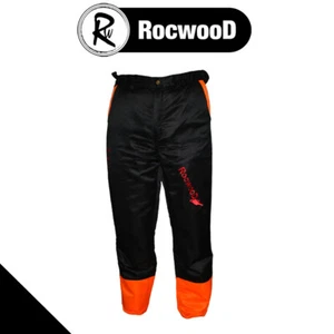 Chainsaw Protection Safety Trousers RocwooD Type A Size M Medium - Picture 1 of 3